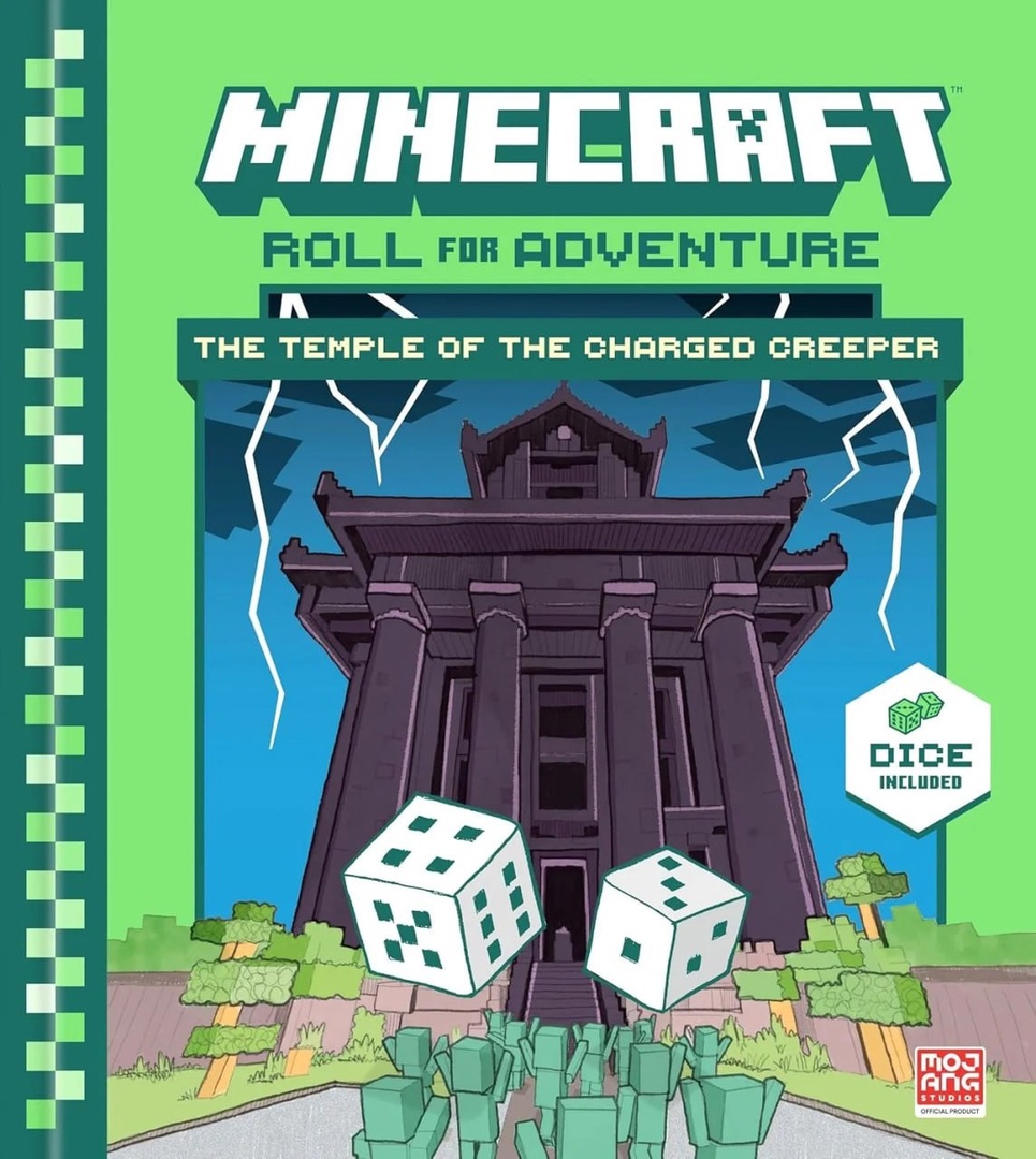 Mojang выпустят настольную игру по Майнкрафт - Roll for Adventure: The Temple of the Charged Creeper